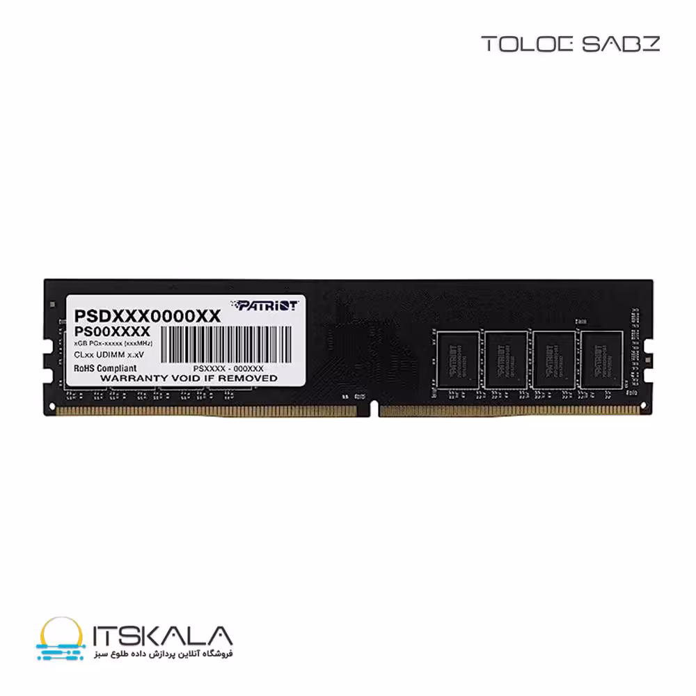 قیمت و خرید رم پاتریوت مدلDDR4 16GB 3200MHz UDIMM Memory | ITSKALA