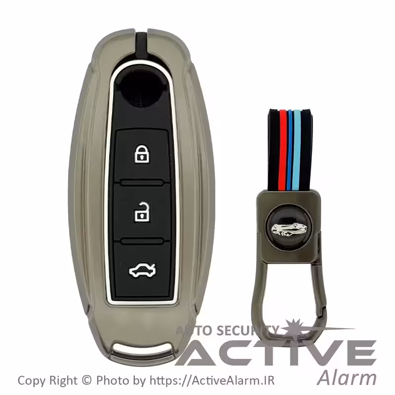 قیمت کاور لوکس فلزی ریموت نیسان جوک و مورانو سه دکمه