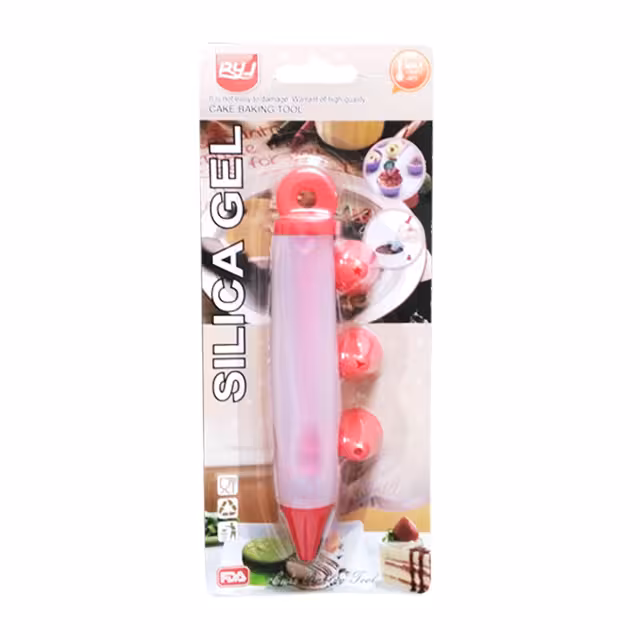 ست قیف خامه زن مدادی پلاستیک مدل 211