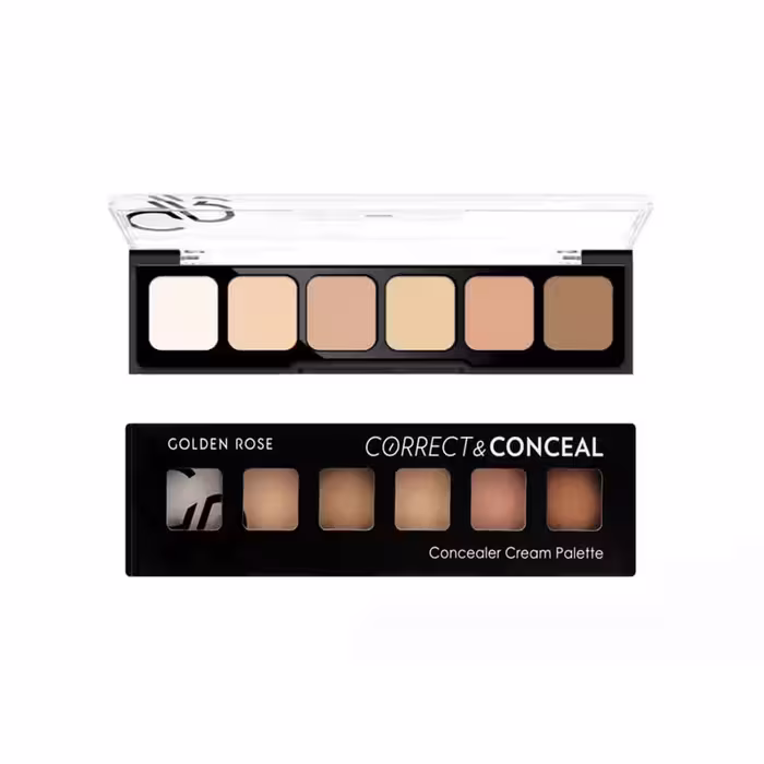 پالت کانسیلر گلدن رز 6 رنگ Golden Rose correct & conceal