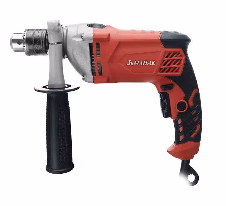 دریل چکشى نیم گیربکس 13 میلیمتر 850 وات محک مدل DM-13/850S