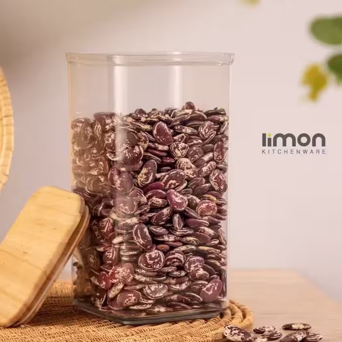 بانکه ادویه و حبوبات لیمون مدل سارینا در چوبی