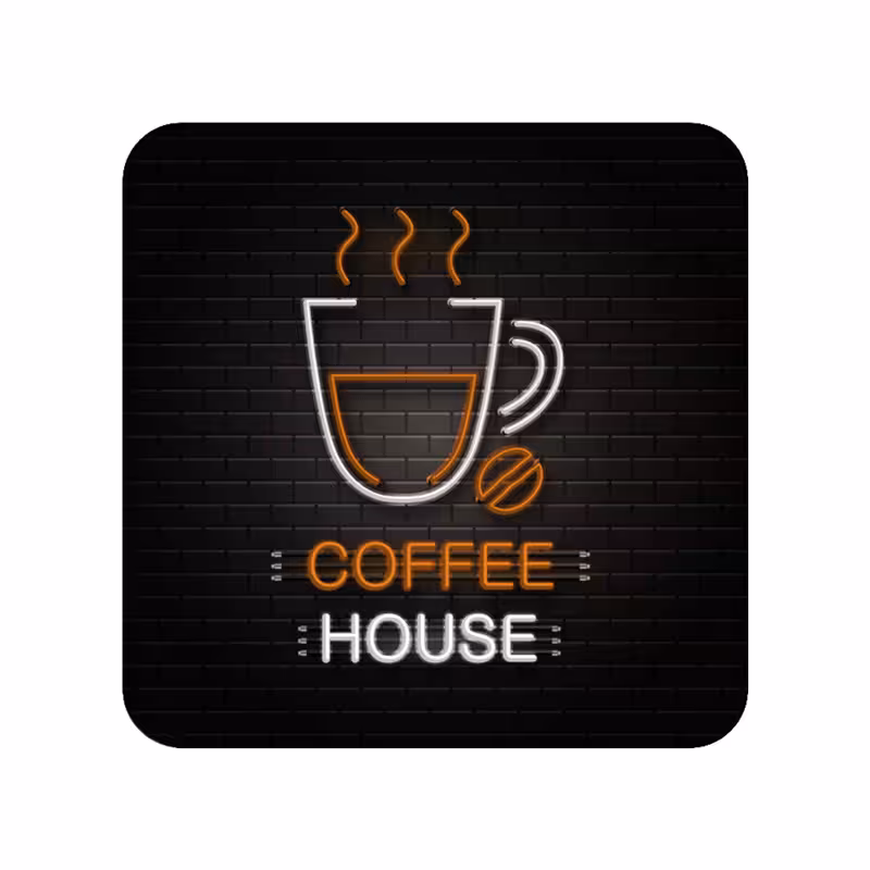 زیر لیوانی مدل قهوه کد 1875