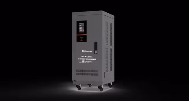 استابلایزر سه‌فاز دیجیتال سروو (TNS-U-20kVA) 3*72 آمپری