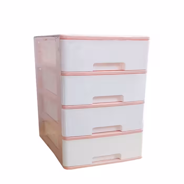 فایل مینی پلاستیکی چهار طبقه کد95