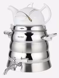 کتری و قوری استیل 5.5 لیتری نیوهوم NH19-1904