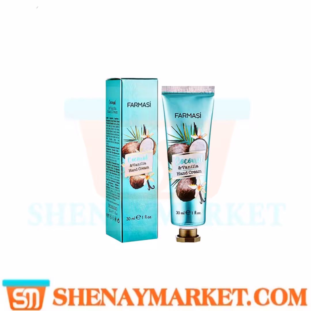 کرم دست وانیل و نارگیل فارماسی حجم 30 میل
