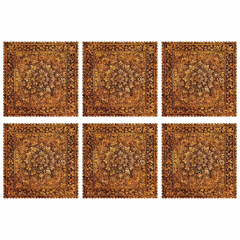 زیربشقابی مدل U1-42142 بسته 6 عددی | کالا مکس