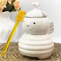 ظرف عسل خوری مدل زنبور سرامیکی