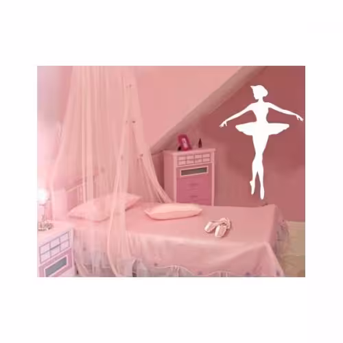 شابلون دیواری بالرین کد 104