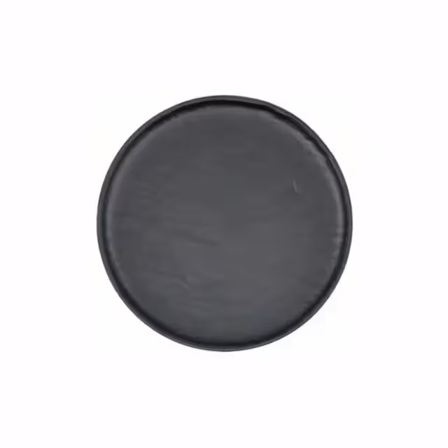 بشقاب گرد ملامین مشکی 26 سانت