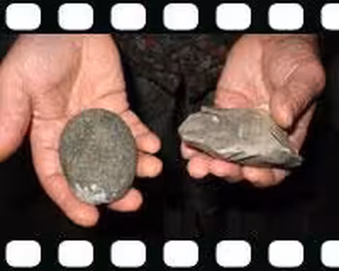 فیلم آموزشی شکل دهی به سنگ (ابزارهای سنگی - زبان اصلی)