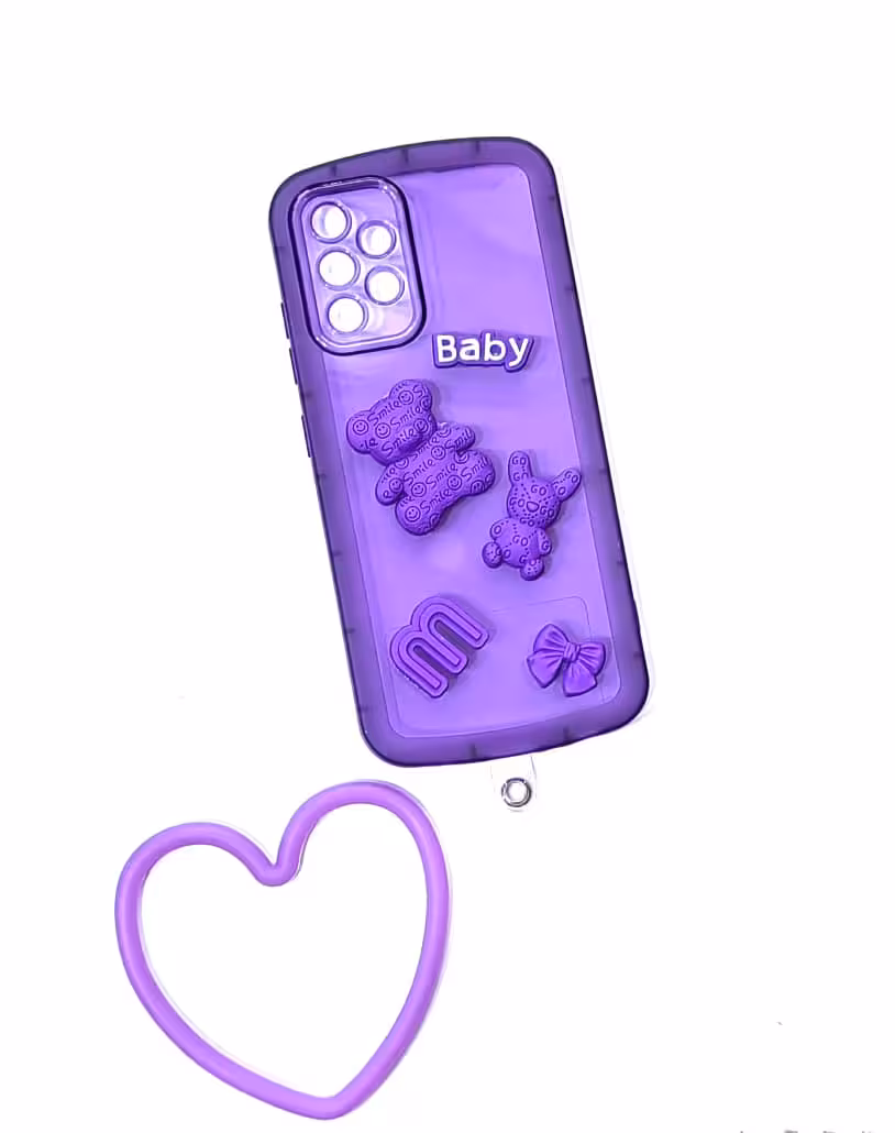 قاب عروسکی برجسته طرح baby سامسونگ A52,A52sSamsung A52,A52s baby designed doll frame