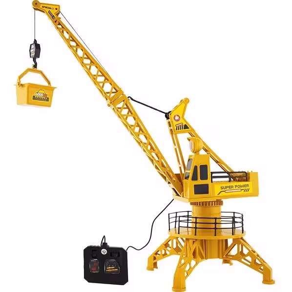 ماشین بازی کنترلی مدل جرثقیل طرح تاور کرین tower crane کد 6820