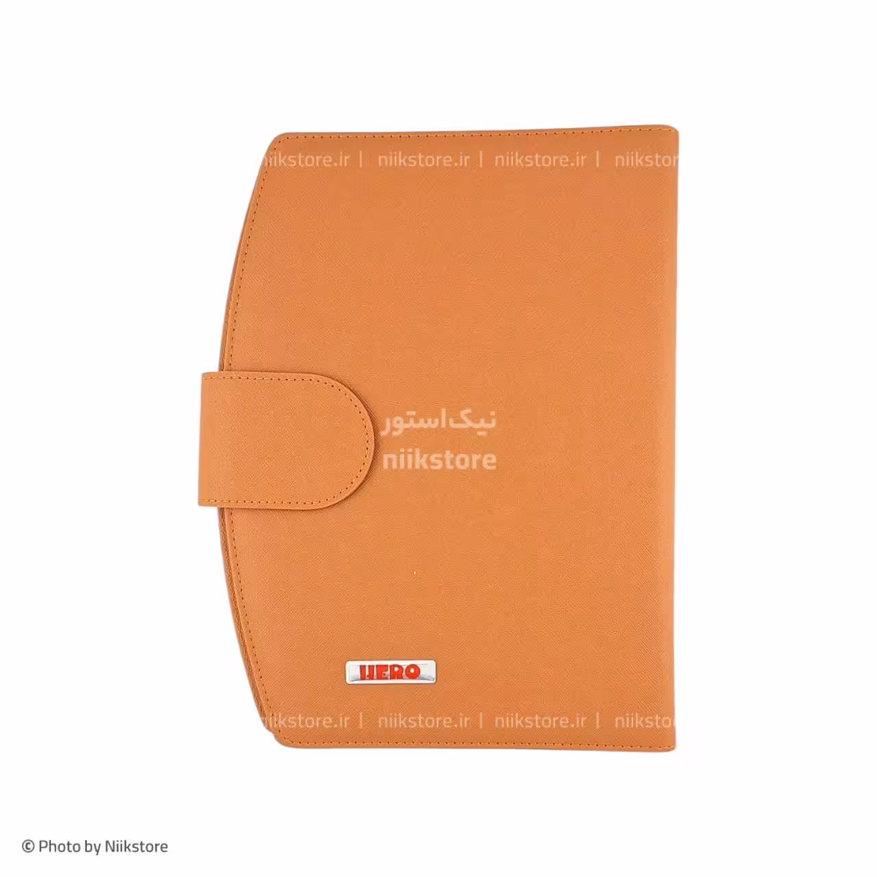 دفترکلاسوری چرم هلالی هیرو