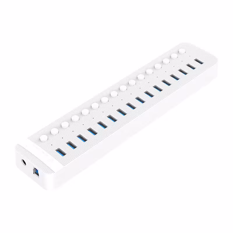 هاب 16 پورت آداپتوری USB3.0 اوریکو مدل CT2U3-16AB
