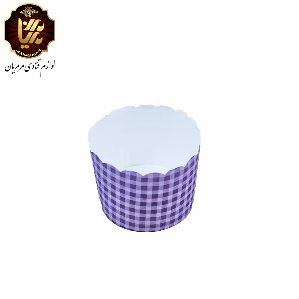کاپ کیک کاغذی بسته 25 عددی طرح 1