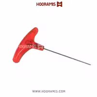 آچارآلن شش گوش دسته داریک طرفه بلند سایز 2 میلیمتر برند VASTER تایوان
