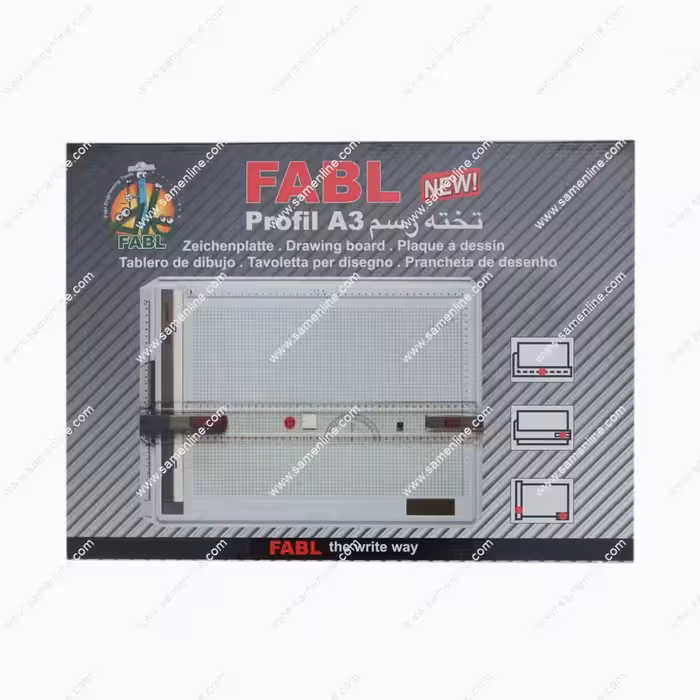 تخته رسم مهندسی فابل مدل PROFILE سایز A3