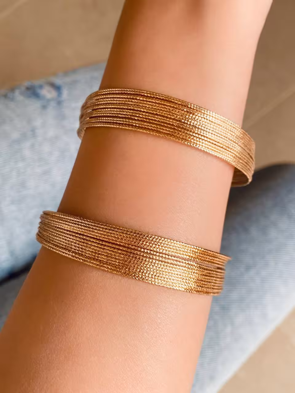 تکپوش زنانه مدل النگوهای ظریف، برند ژوپینگ