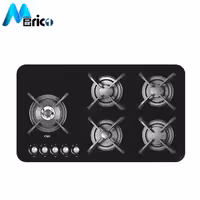 گاز رومیزی کن کد CG8503 پنج شعله شیشه مشکی