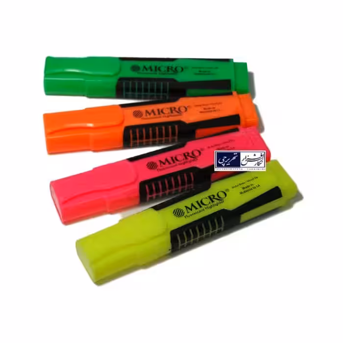 ماژیک هایلایت میکرو (4عددی) - Fluorescent Highlighter MICRO
