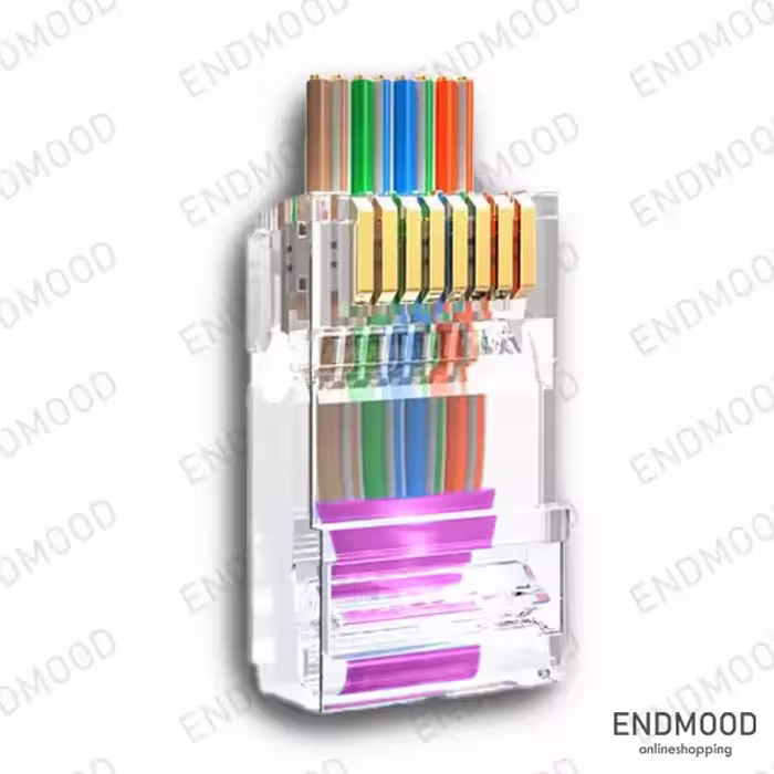 سوکت Open-End رپیتون Rapiton Pass-Through Modular Plug