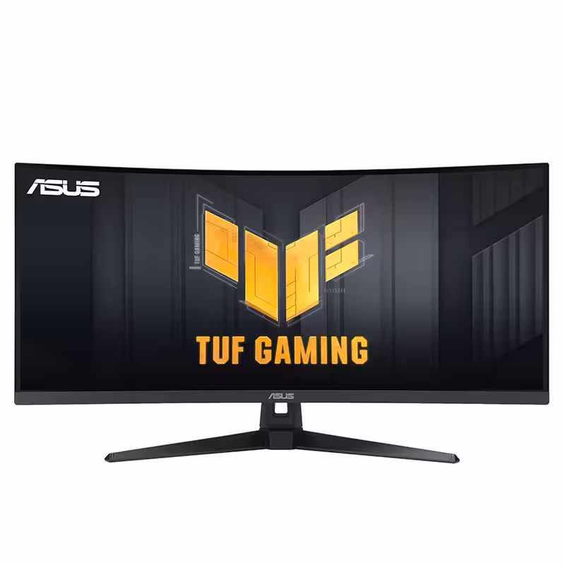 مانیتور گیمینگ خمیده ایسوس سری TUF Gaming مدل VG34VQ3B با پنل VA و سایز 34 اینچ
