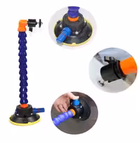 پایه پمپی مفصلی صافکاری مدل 4.5 اینچ همراه با سری توپی 360 درجه