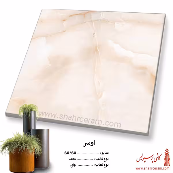 سرامیک اوسر 60*60 کاشی پرسپولیس