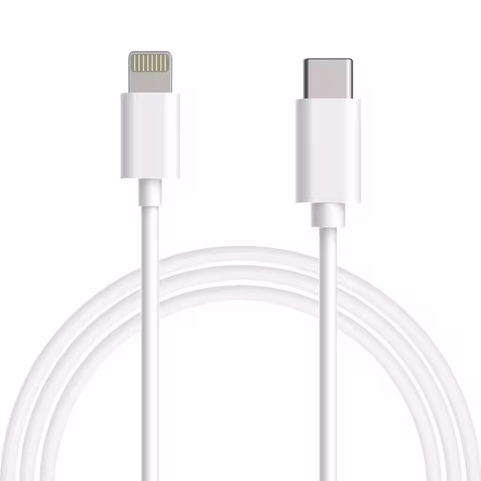 کابل شارژ آیفون ( کابل تبدیل USB-C به لایتنینگ ) اورجینال (ضمانت مرجوعی   6 ماه گارانتی تعویض)