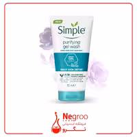ژل شستشوی صورت سیمپل simple purifying gel wash
