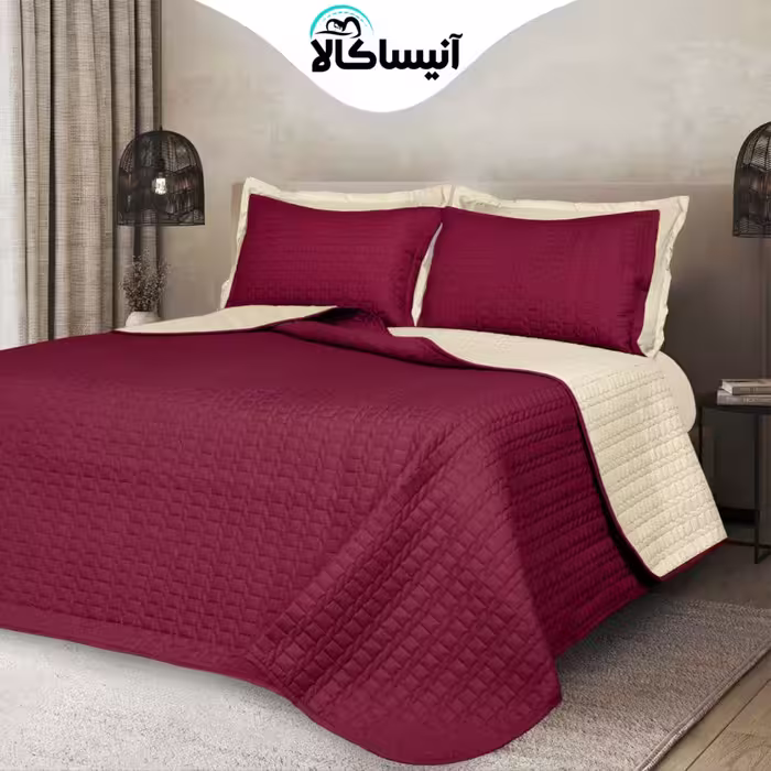 سرویس روتختی دو نفره 6 تکه آیدین مدل گیسو