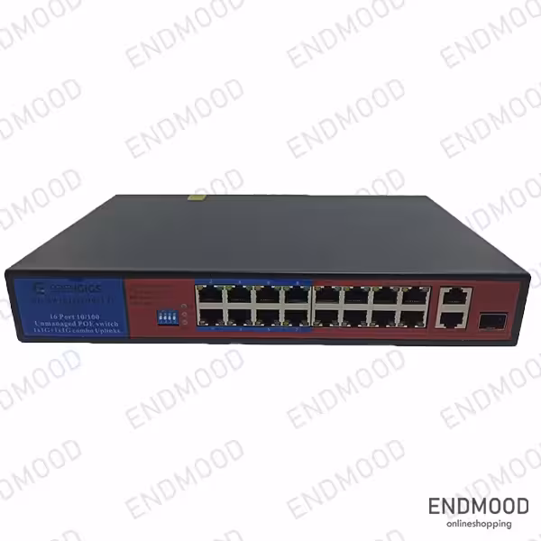 سوییچ 16 پورت ایزی‌گیگز EG-SWU-1381-19FCP