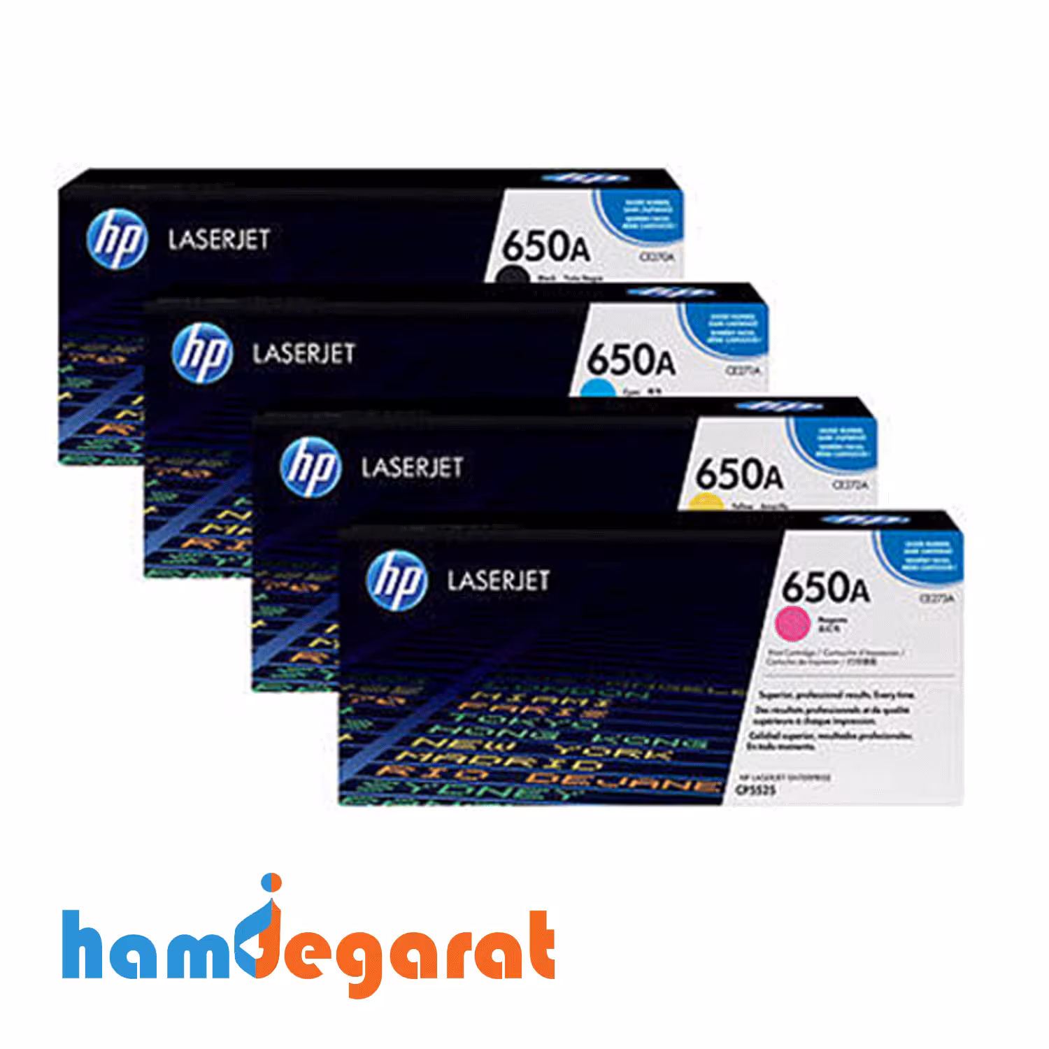 تونر کارتریج HP 650A