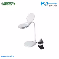 ذره بین پایه دار رو میزی INSIZE (اینسایز اصلی) مدل 7517-3D