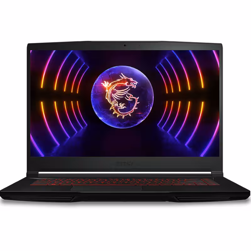 لپ تاپ 15.6 اینچی ام اس آی مدل MSI Thin GF63 12UCX Core i5 12450H 16GB 1TB HDD   512GB SSD 4GB RTX2050 (کاستوم شده)