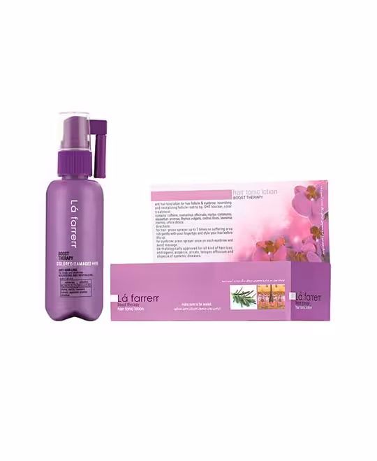 تونیک تقویتی موی سر و ابرو رنگ شده لافارر 60 میلی لیتر