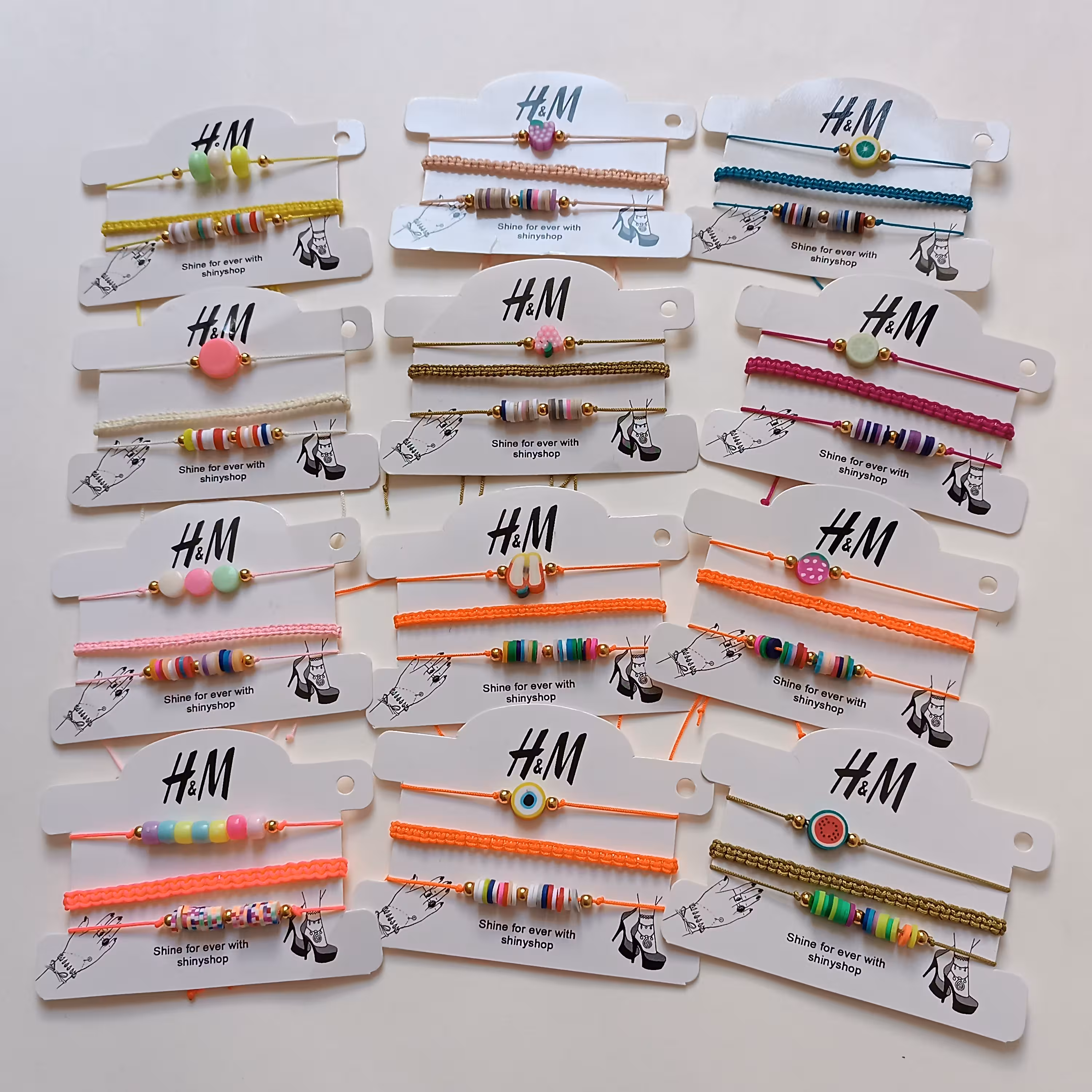 دستبند سه تایی تابستانی