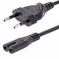 کابل برق دوچاک EU-C7 کی نت پلاس مدل KP-CP2PIN15 با طول 1.5 متر