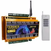 ریموت کنترل و گیرنده 12 کانال ریلی ترونیکس مدل ZC12 ANTEN