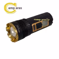 چراغ قوه اسمال سان مدل ZY-T302 شارژی زوم دار  - کمپ آراس