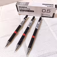 اتود (مداد نوکی) 0.5 زبرا درافیکس مشکی Drafix