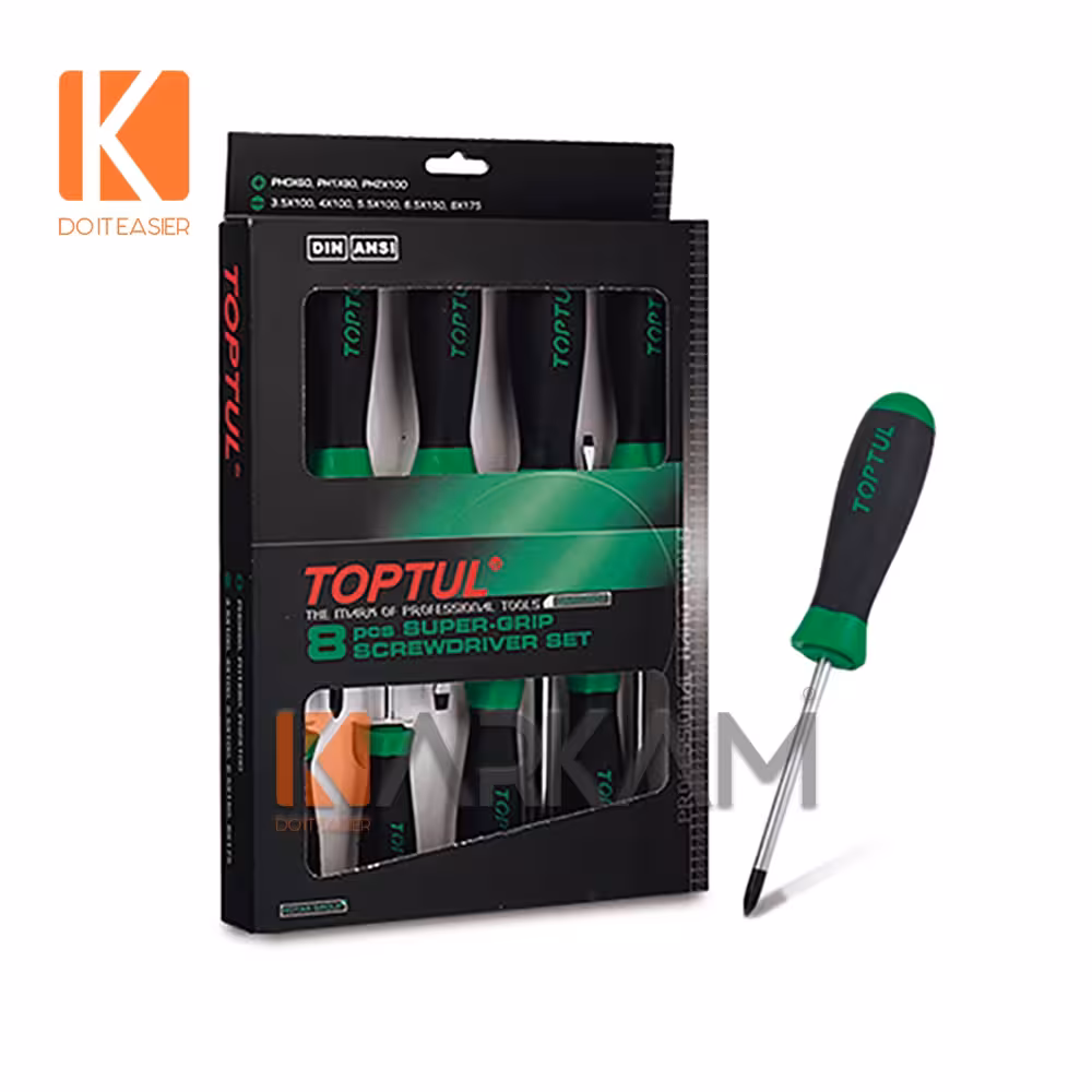 پیچگوشتی 8 عددی GAAE0807 تاپ تول