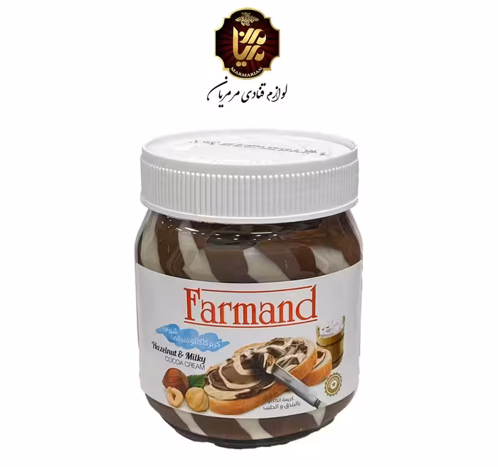 شکلات صبحانه فندقی 2 رنگ فرمند 350 گرمی