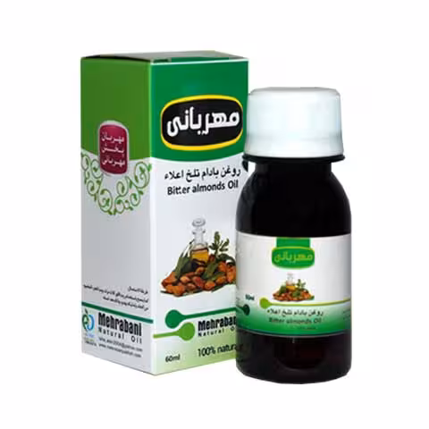 روغن بادام تلخ مهربانی