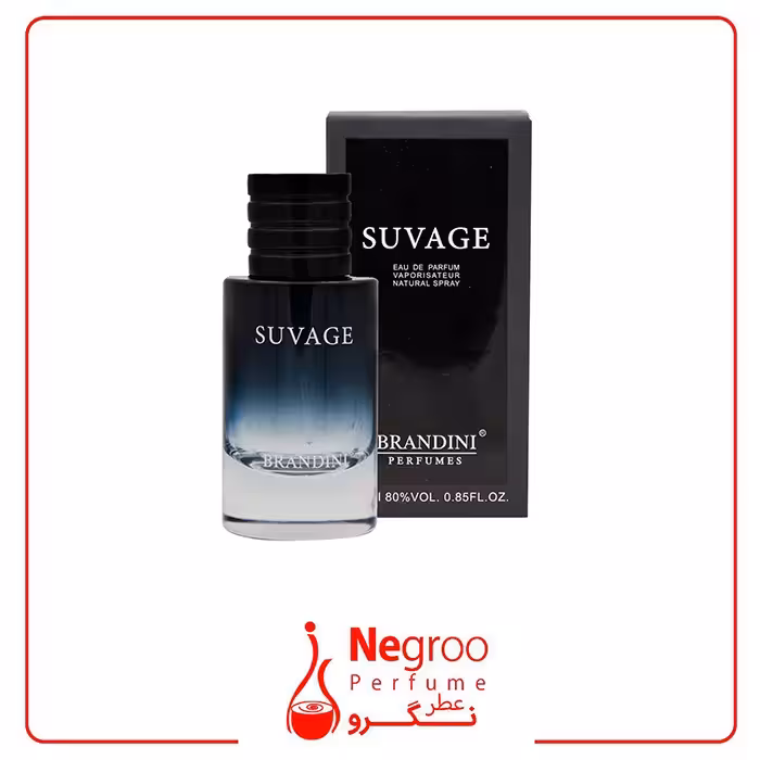 عطر جیبی مردانه برندینی مدل Sauvage حجم 33 میلی لیتر