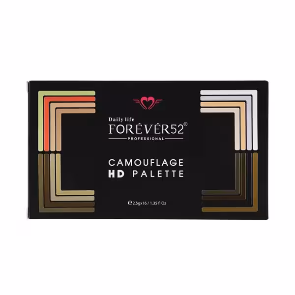 پالت رنگدانه و کانتور چرب 16 رنگ فور اور 52 _ CHP001