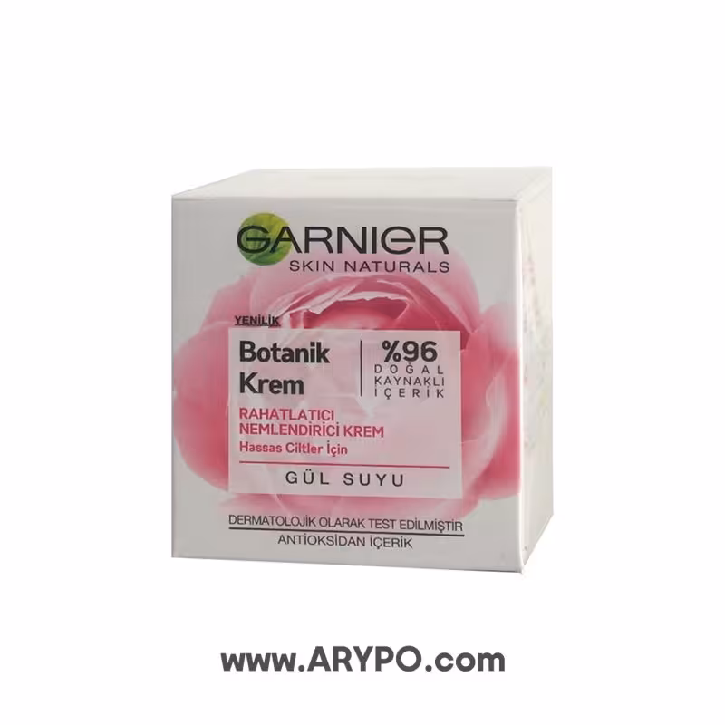 کرم آبرسان عصاره گل رز بوتانیکال گارنیه