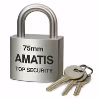 قفل آویز آماتیس کد 75 | چاوه